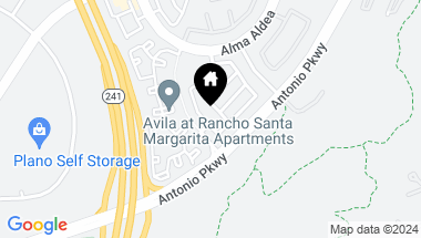 Map of 44 Milagro, Rancho Santa Margarita CA, 92688