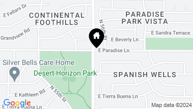 Map of 5601 E paradise Lane, Scottsdale AZ, 85254