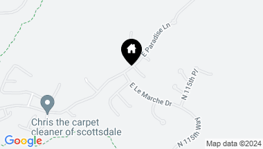Map of 11375 E Paradise Lane, Scottsdale AZ, 85255