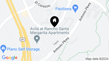 Map of 16 Santa Fe, Rancho Santa Margarita CA, 92688