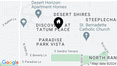 Map of 5827 E AIRE LIBRE Avenue, Scottsdale AZ, 85254