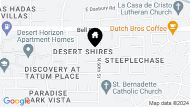 Map of 5955 E PHELPS Road, Scottsdale AZ, 85254