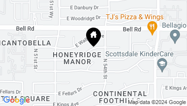 Map of 5359 E JUNIPER Avenue, Scottsdale AZ, 85254