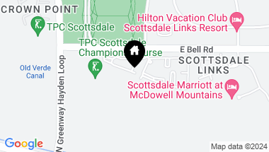 Map of 8245 E BELL Road # 210, Scottsdale AZ, 85260