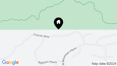 Map of 14024 E Coyote Way # 42, Fountain Hills AZ, 85268