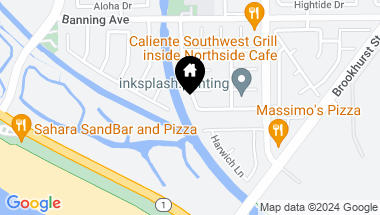 Map of 22211 Malibu Lane, Huntington Beach CA, 92646