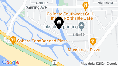 Map of 9261 Christine Drive, Huntington Beach CA, 92646