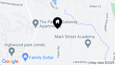 Map of 4144 Janice Drive, College Park GA, 30337