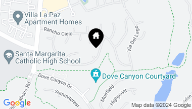 Map of 32031 Lomita Drive, Rancho Santa Margarita CA, 92679