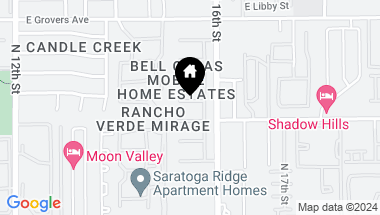 Map of 1525 E HELENA Drive, Phoenix AZ, 85022