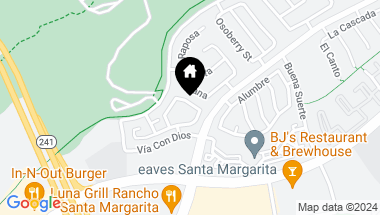 Map of 37 Morning Glory, Rancho Santa Margarita CA, 92688