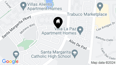 Map of 39 Via Hermosa, Rancho Santa Margarita CA, 92688