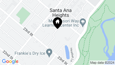 Map of 2356 Redlands Drive, Newport Beach CA, 92660