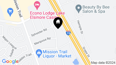 Map of 32330 Lakeview Terrace, Lake Elsinore CA, 92530