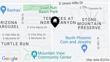 Map of 1208 E MICHIGAN Avenue, Phoenix AZ, 85022