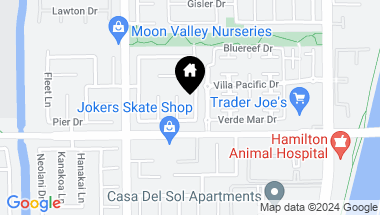 Map of 21401 Lemontree Lane, Huntington Beach CA, 92646