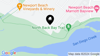 Map of 2600 Mesa Drive, Newport Beach CA, 92660