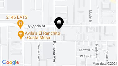 Map of 2120 Palmilla Court, Costa Mesa CA, 92627