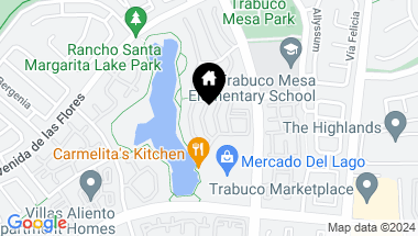 Map of 21 Via Tortuga, Rancho Santa Margarita CA, 92688