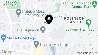 Map of 31941 Joshua Drive, Rancho Santa Margarita CA, 92679