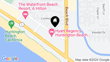 Map of 21411 Vera Circle, Huntington Beach CA, 92648