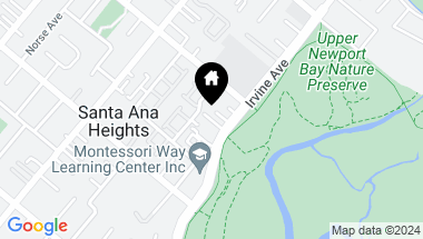 Map of 2463 Irvine Avenue E2, Costa Mesa CA, 92627