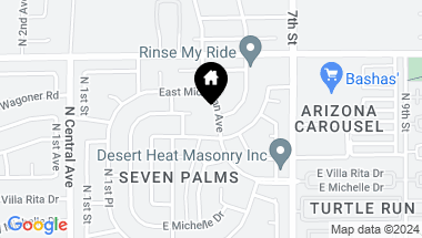 Map of 409 E MICHIGAN Avenue, Phoenix AZ, 85022