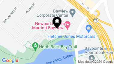 Map of 10 Cormorant Circle, Newport Beach CA, 92660