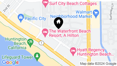 Map of 21246 Baeza Circle, Huntington Beach CA, 92648