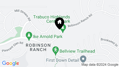 Map of 21201 Briarwood Lane, Trabuco Canyon CA, 92679
