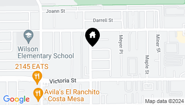 Map of 2200 Pomona Avenue, Costa Mesa CA, 92627