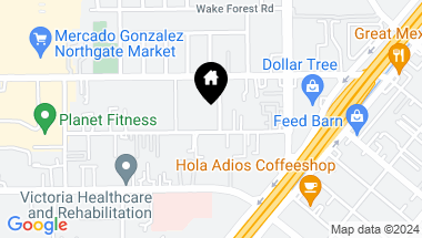 Map of 2215 Avalon Street, Costa Mesa CA, 92627