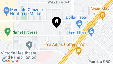 Map of 2214 Avalon Street, Costa Mesa CA, 92627