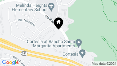Map of 36 Tierra Montanosa, Rancho Santa Margarita CA, 92688