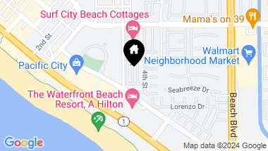 Map of 80 Huntington Street 262, Huntington Beach CA, 92648