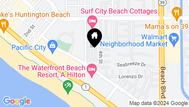Map of 80 Huntington Street 361, Huntington Beach CA, 92648