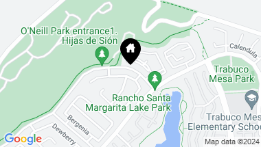 Map of 37 Via Solano, Rancho Santa Margarita CA, 92688