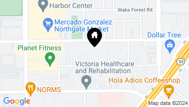 Map of 327 W Wilson Street W 41, Costa Mesa CA, 92627