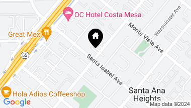Map of 2409 Orange Avenue, Costa Mesa CA, 92627