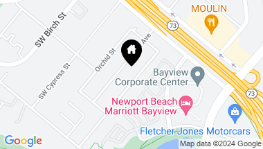 Map of 20171 Bayview Avenue, Newport Beach CA, 92660
