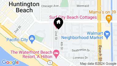 Map of 80 Huntington St. 358, Huntington Beach CA, 92646