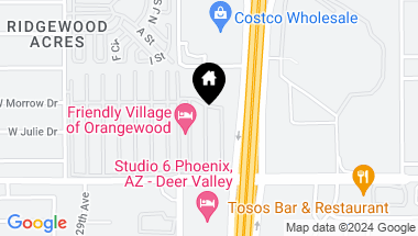 Map of 2650 W Union Hills Drive # 241, Phoenix AZ, 85027