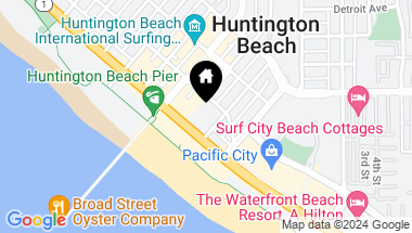Map of 200 Pacific Coast Highway 317, Huntington Beach CA, 92648