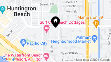 Map of 80 Huntington Street 517, Huntington Beach CA, 92648