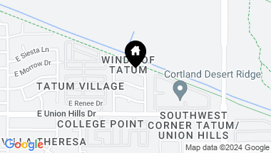 Map of 4541 E WESCOTT Drive, Phoenix AZ, 85050