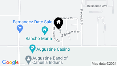 Map of 53841 Slate Drive, Coachella CA, 92236