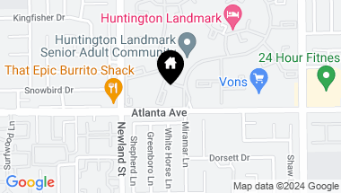 Map of 8644 Portola Court 13H, Huntington Beach CA, 92646