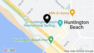 Map of 123 6th Street, Huntington Beach CA, 92648