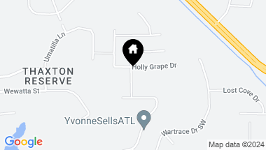 Map of 4762 Holly Grape Drive, Atlanta GA, 30331