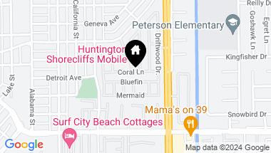 Map of 20701 Beach Boulevard 60, Huntington Beach CA, 92648